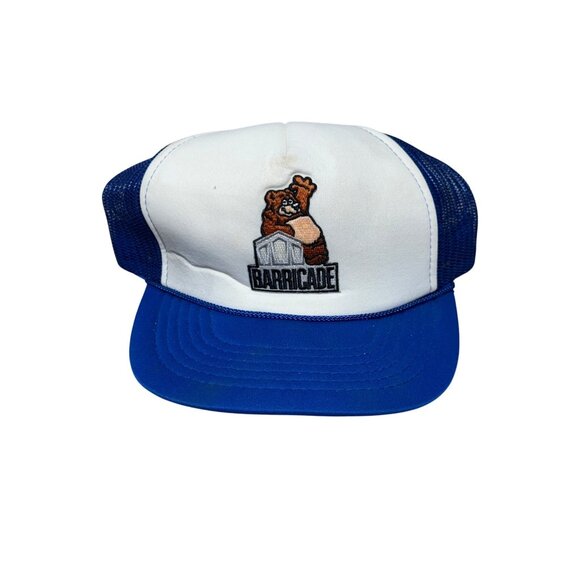 Madhatter Other - Vintage 90s Barricade Building Products Madhatter Snapback Trucker Hat Snapback